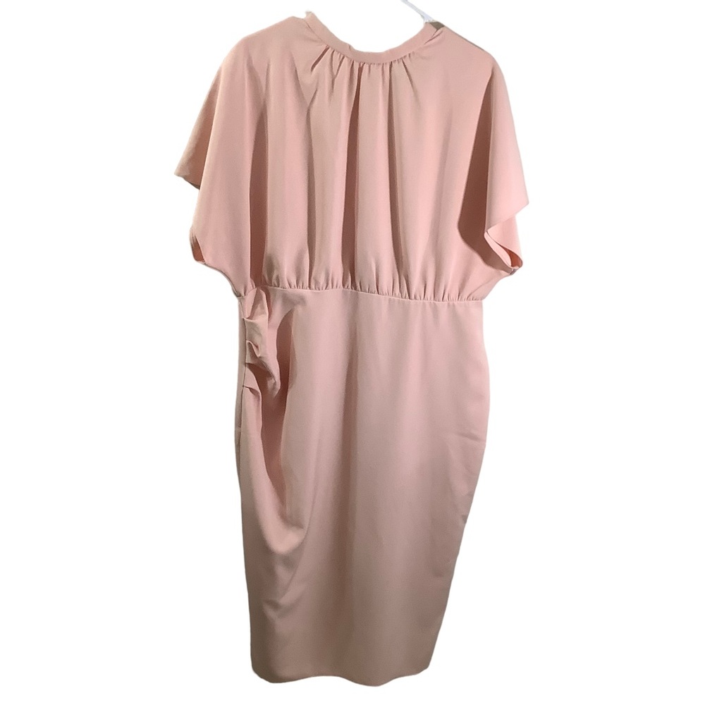 ASOS Blush Pink Midi Dress